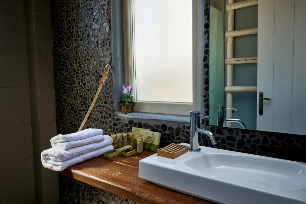 Althea Karpathos Traditional Apartment Bathroom